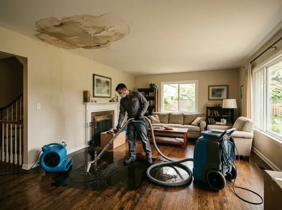 attic-pipe-burst-ceiling-drip-008 — frequently asked questions, Water Damage Restoration & Carpet Care in Pine Level, AL